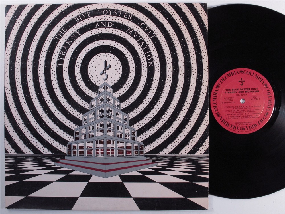 BLUE OYSTER CULT Tyranny And Mutation COLUMBIA LP VG+ f
