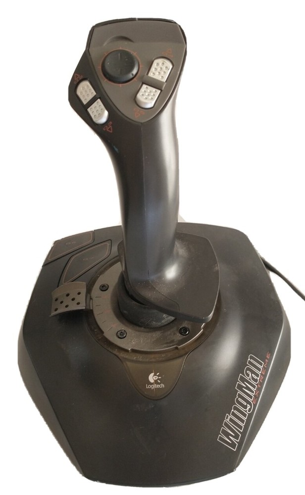 Logitech Wingman Extreme Digital 3D PC Flight Stick for Ace Combat and Simulators J-ZA10-image