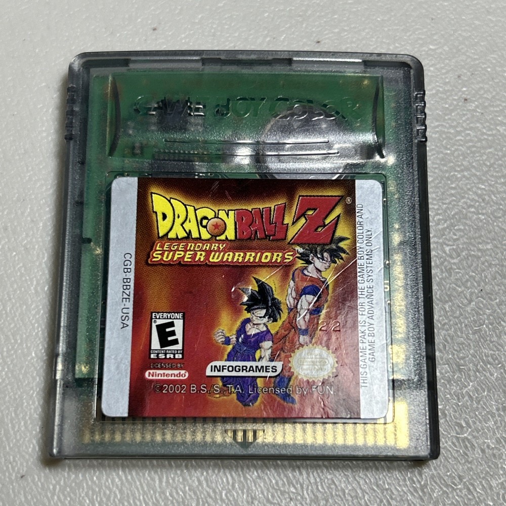 Dragon Ball Z Legendary Super Warriors Authentic Tested Cartridge Only