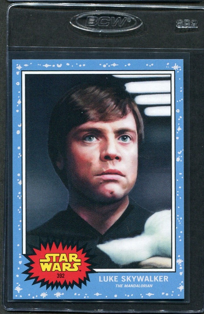 2023 Topps Living Set Star Wars Luke Skywalker #392 Mandalorian