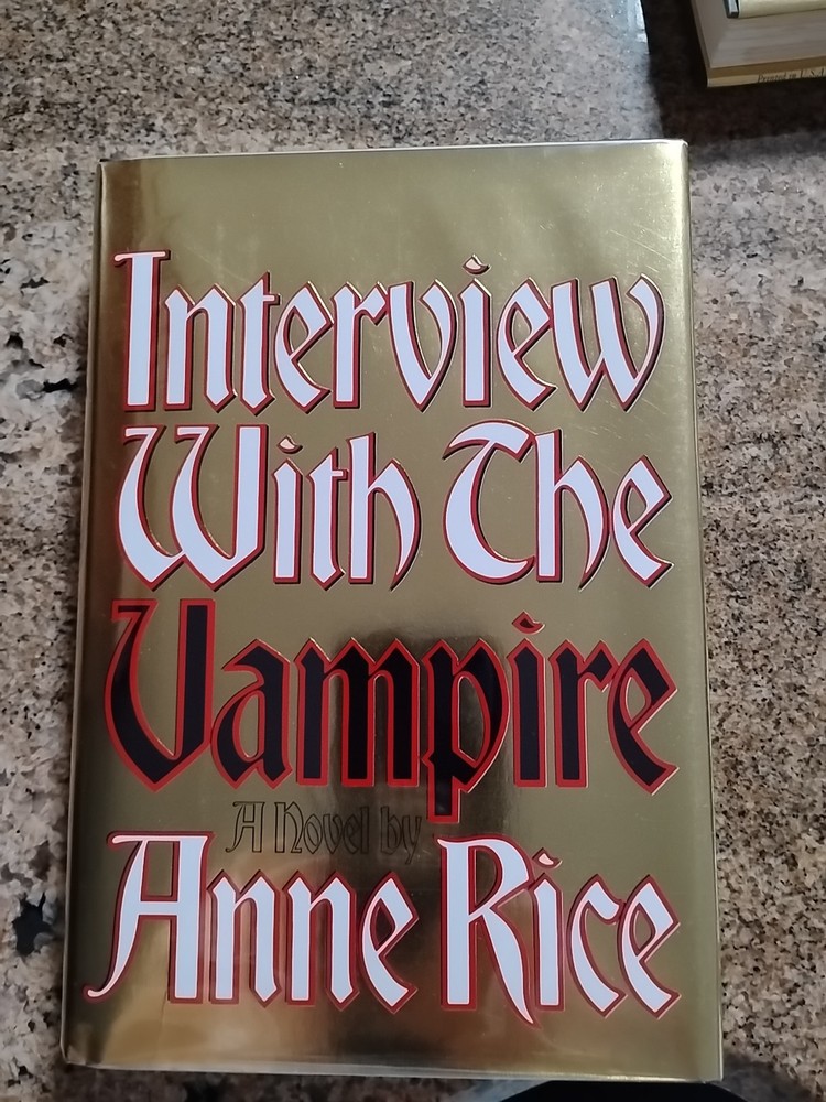 Interview With The Vampire - Anne Rice Hardcovered Book