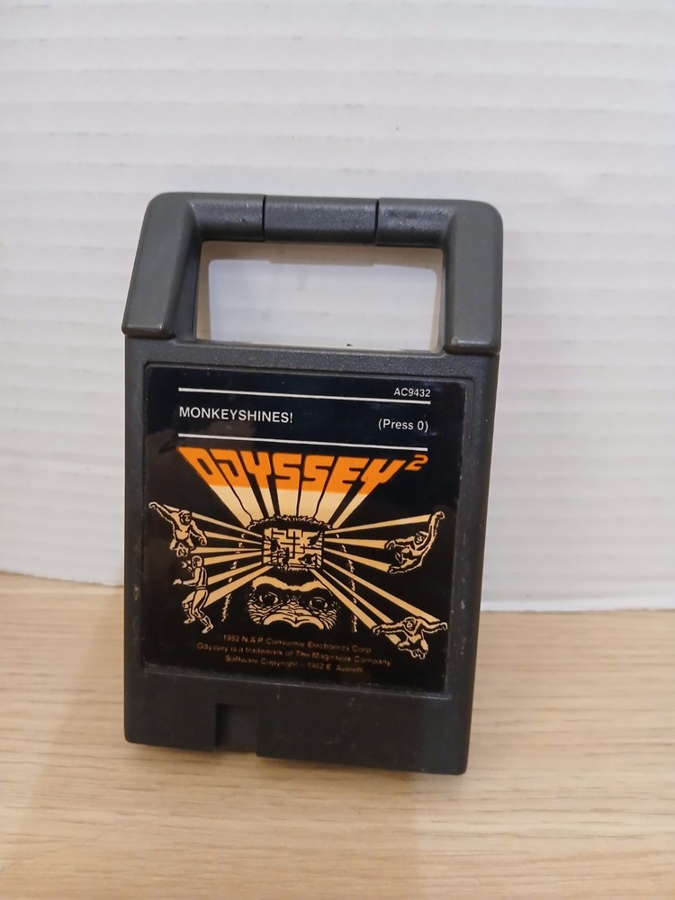 Odyssey 2 Magnavox MonkeyShines Video Game
