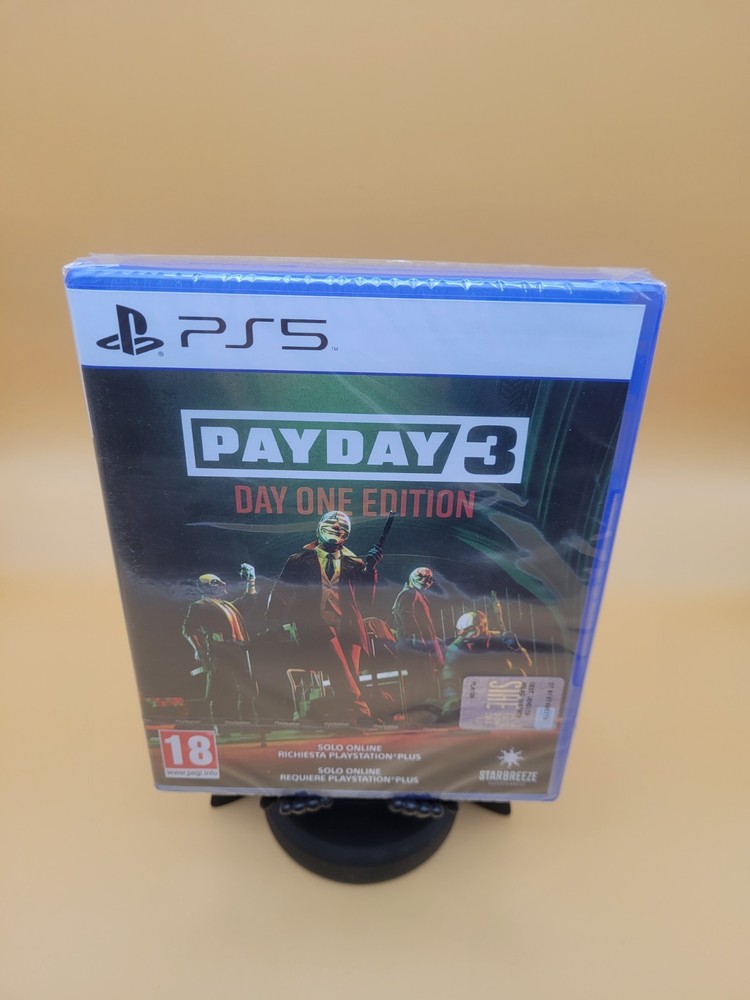 Payday 3 Day One Edition Sony PlayStation 5 New Sealed