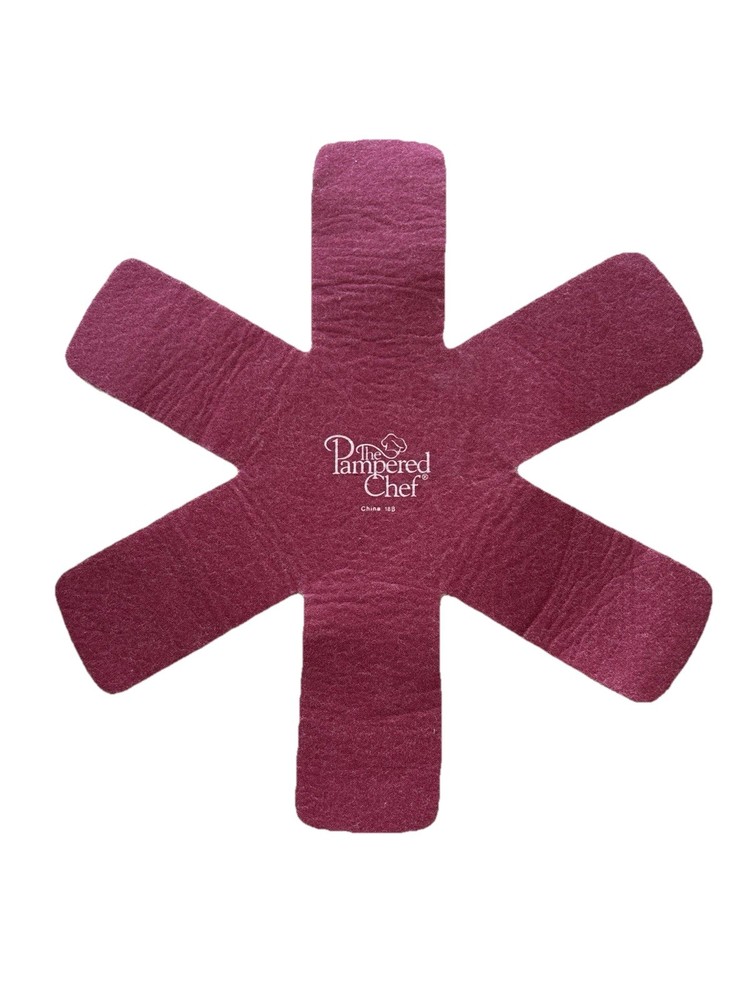 Pampered Chef Cookware Protectors Set of 3 for 16in & 19in Pots Pans