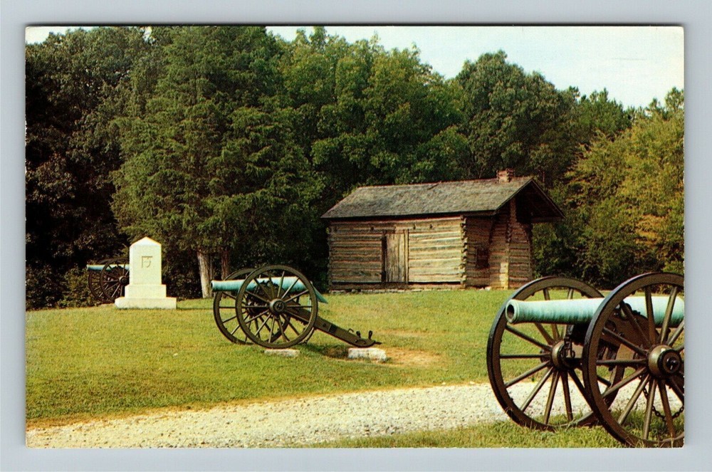 Ft Oglethorpe GA-Georgia, Snodgrass House, Battlefield, Vintage Postcard