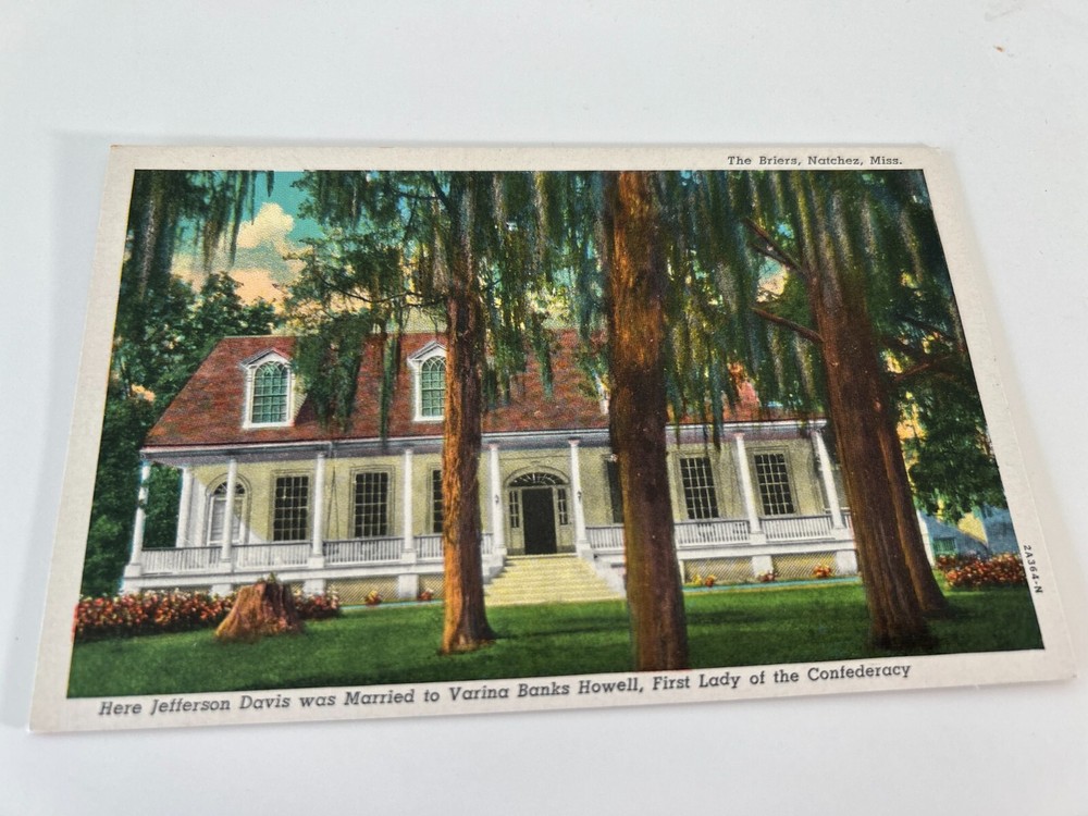The Briers Natchez Mississippi Postcard