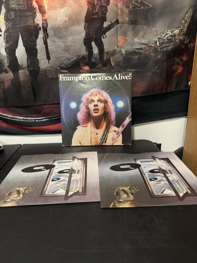 Peter Frampton Comes Alive! 2 LP Vinyl Album 1976 A&M Record SP-3703