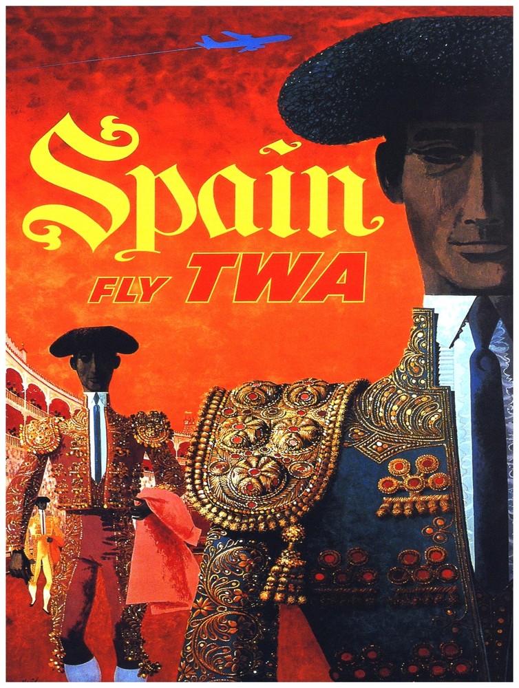 7672.Decoration Poster.Home Room wall design art print.Bullfighter.Spain travel