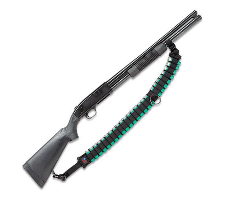 MOSSBERG 500 Tactical Pump Shotgun Ammo Sling Holds 25 Shells USA Made-image