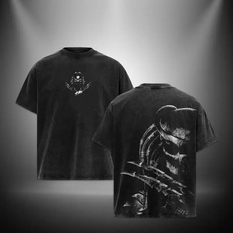 Predator v4 Retro Vintage Menswear Gift movie fans Top Apparel Classic Oversized