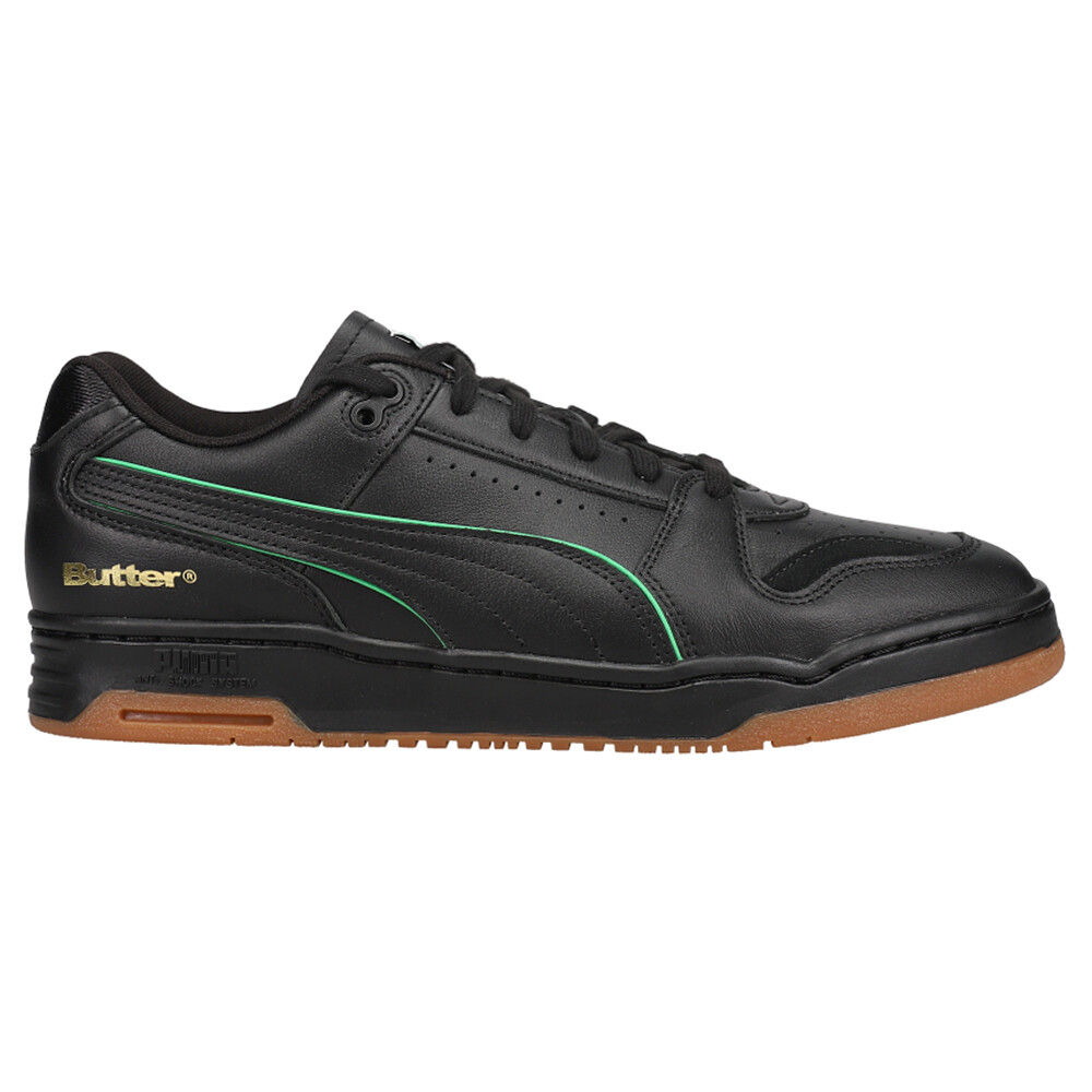Puma Slipstream Lo X Butter Goods Lace Up  Mens Black Sneakers Casual Shoes 3817
