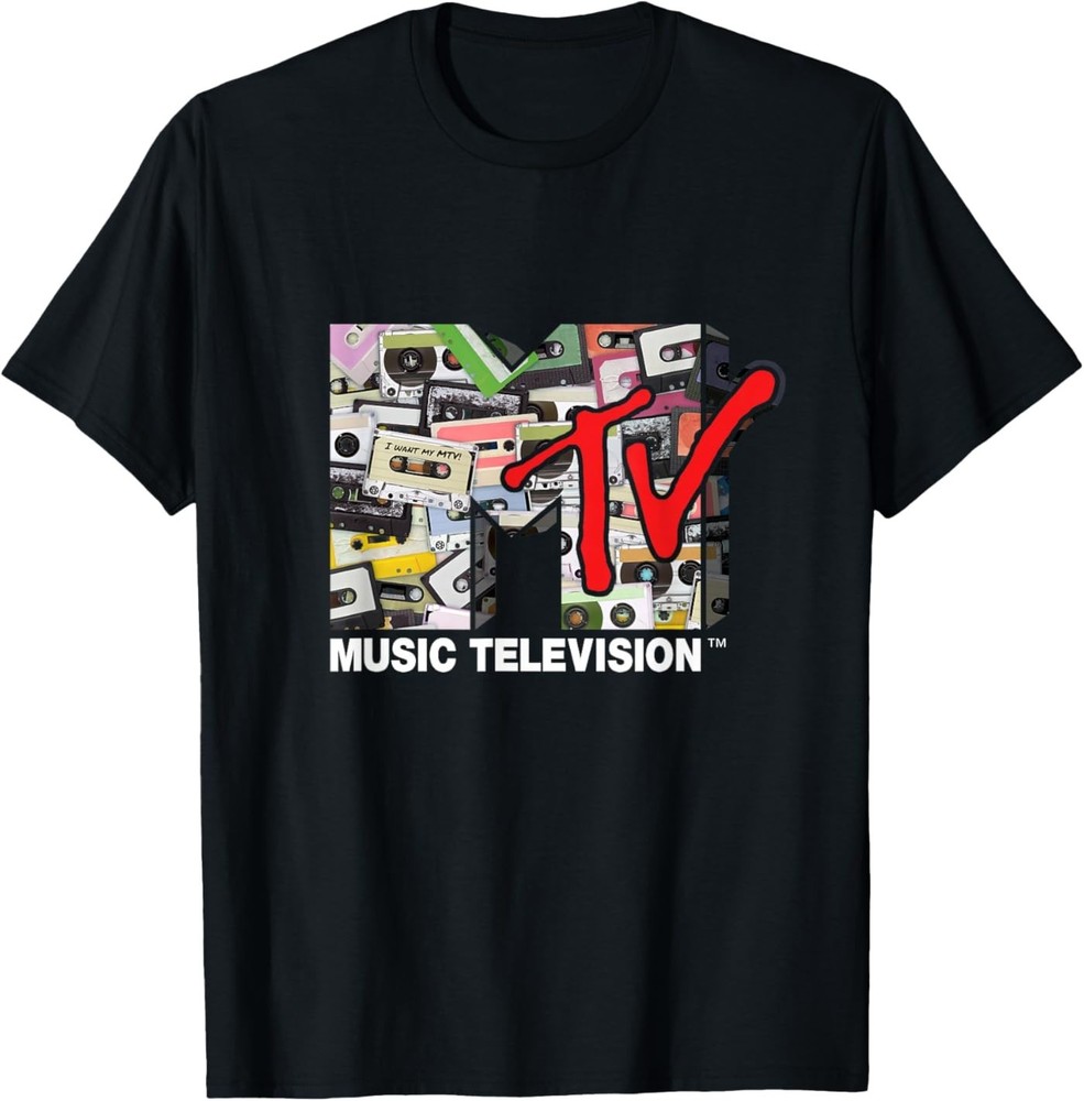 Logo 80s Vintage Cassette Tapes Remix T-Shirt