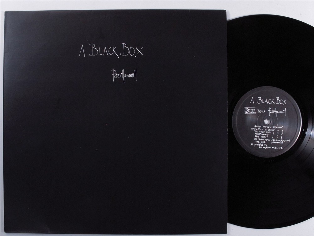 PETER HAMMILL A Black Box S-TYPE LP NM uk f