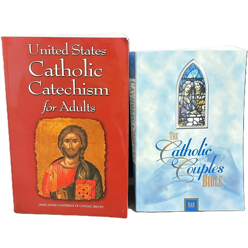 LOT Catholic Catechism for Adults & Couples Bible Books Marriage & Self Faith