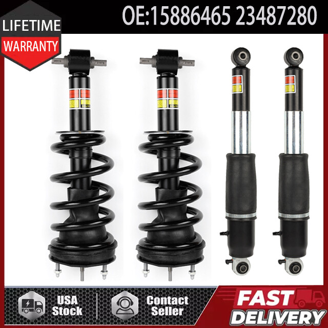 4x Genuine Front Rear Shock Struts w/MagneRide For Cadillac Escalade Tahoe GMC _