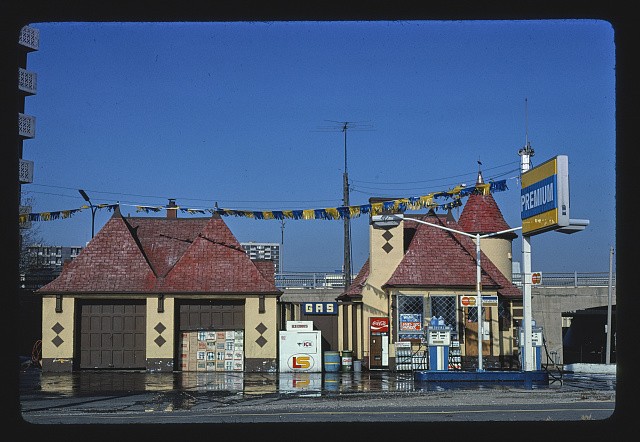 Photo:Toronto Ontario Canada Premium Gas Gas Station 1977