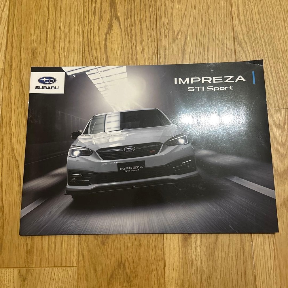 Subaru IMPREZA STI Sport Catalog Car Magazine Collection