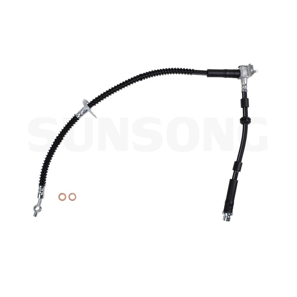 Sunsong 2201379 Brake Hydraulic Hose For 05-16 Land Rover Discovery LR3 LR4