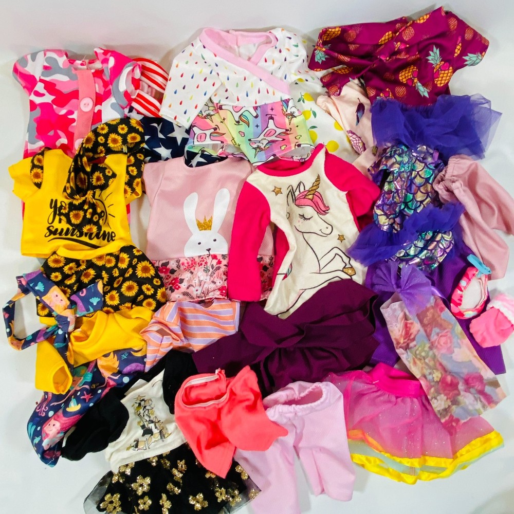 Huge Clothing Lot: Dresses, Nightgowns, Outfits Set for 18