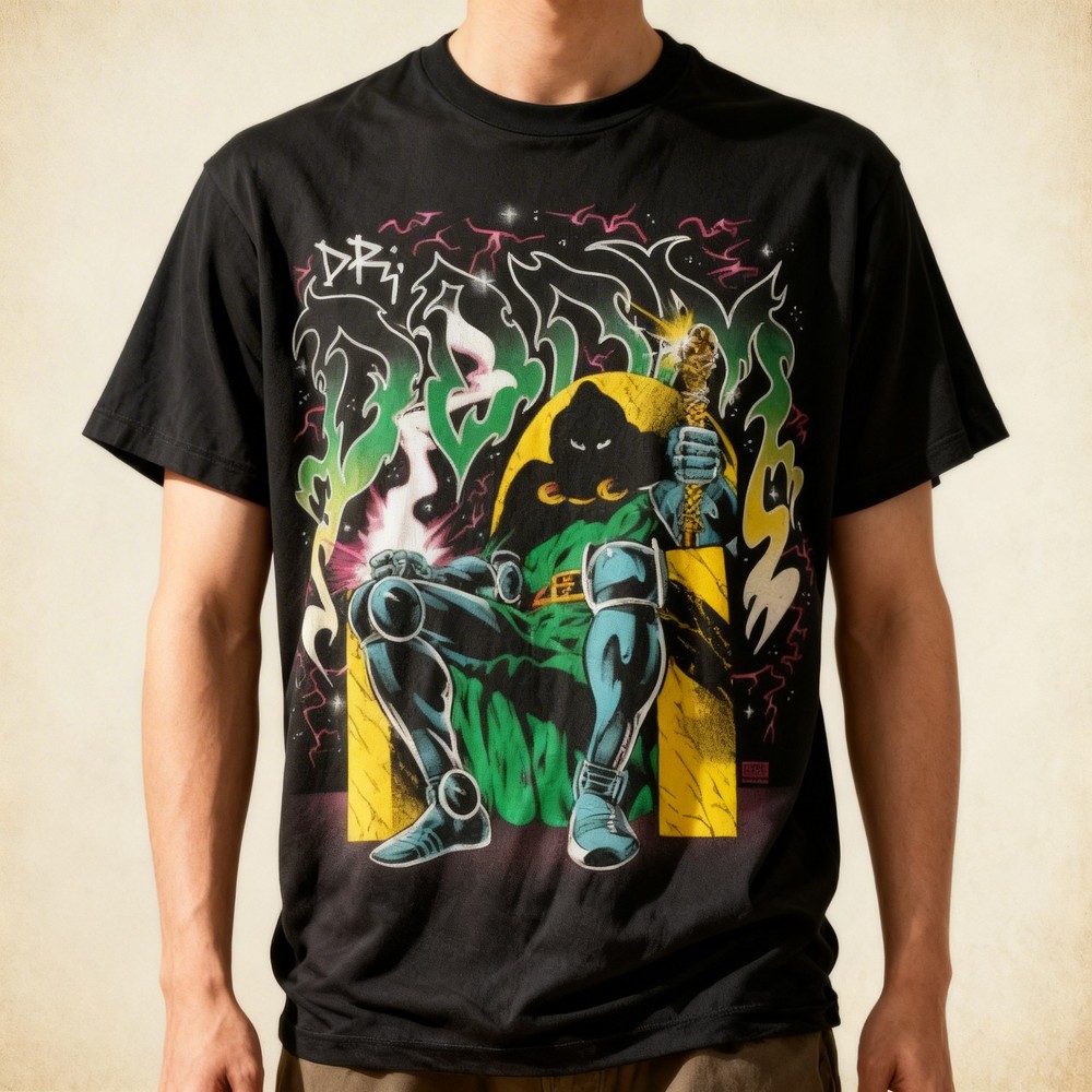 Fantastic Four - Dr. Doom Metal T-Shirt