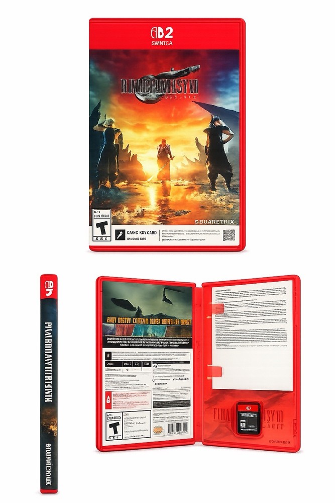 *NO PROMO CARD* NEW Final Fantasy VII Rebirth FF7 - Nintendo Switch 2 game only