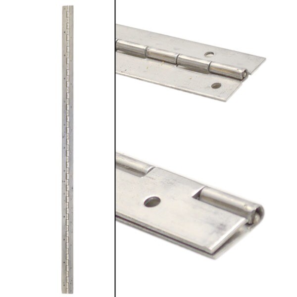Misty Harbor Boat Piano Hinge | 38 Inch Anodized 16 Gauge Aluminum