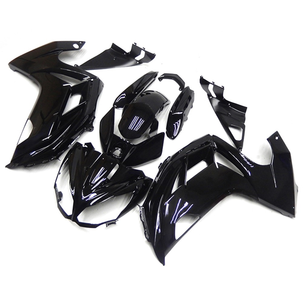 Injection Black Fairing Kit for 2012-2016 Kawasaki ER-6F Ninja 650 ABS Bodywork