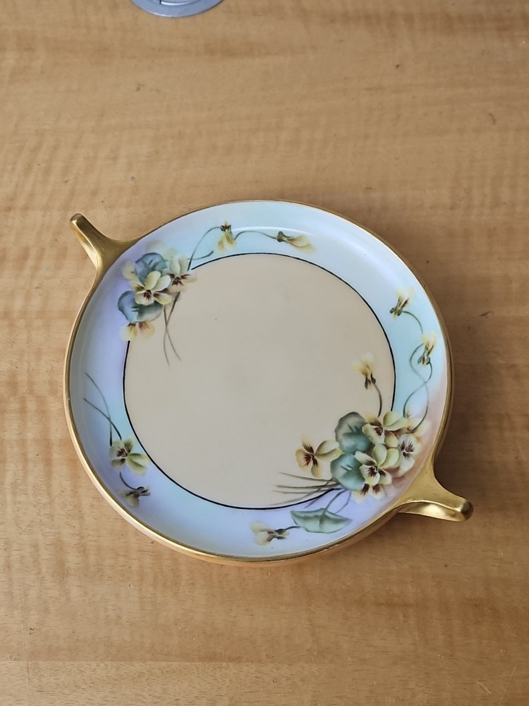 Vintage Rosenthal Selb Bavaria Donatello Golden Trim Iridescent Dish 7