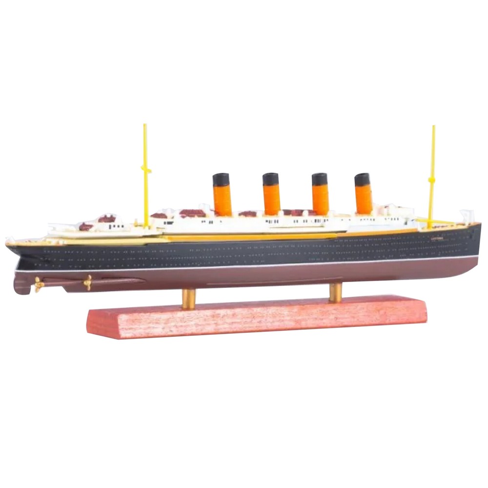 19cm Alloy 1/1250 Scale RMS Lusitania Cruise Ship Finished Model Toy Gift Decor