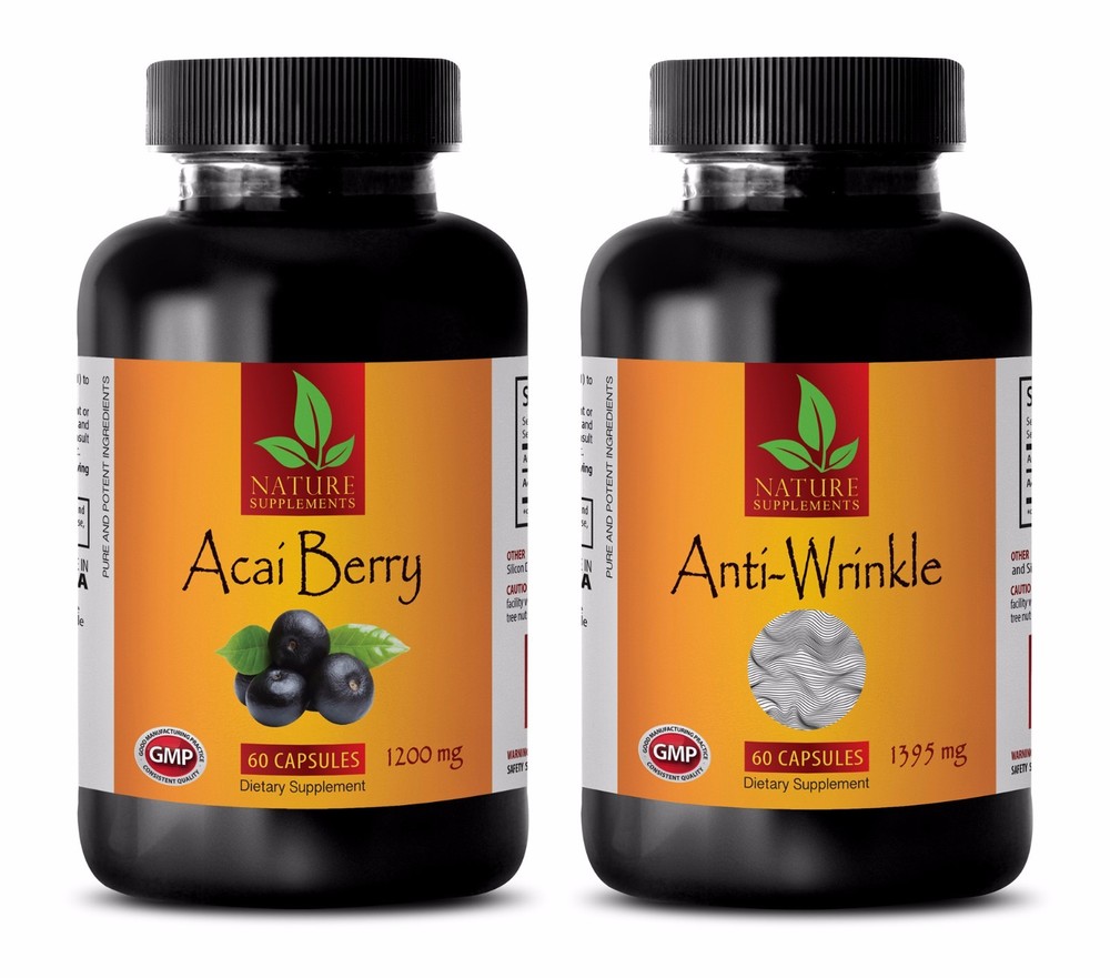 Anti-aging Acai Berry Face Cream with Coenzyme & Multivitamins for Wrinkles - Combo