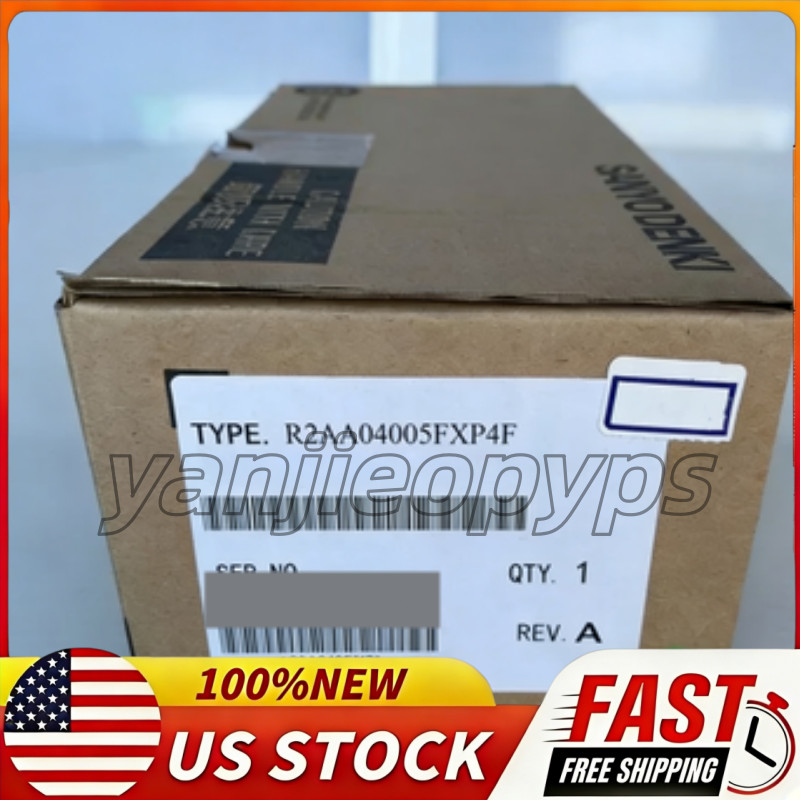 Brand New Sealed Sanyo R2AA04005FXP4F Servo Motor UnopenedFast Delivery US Stock