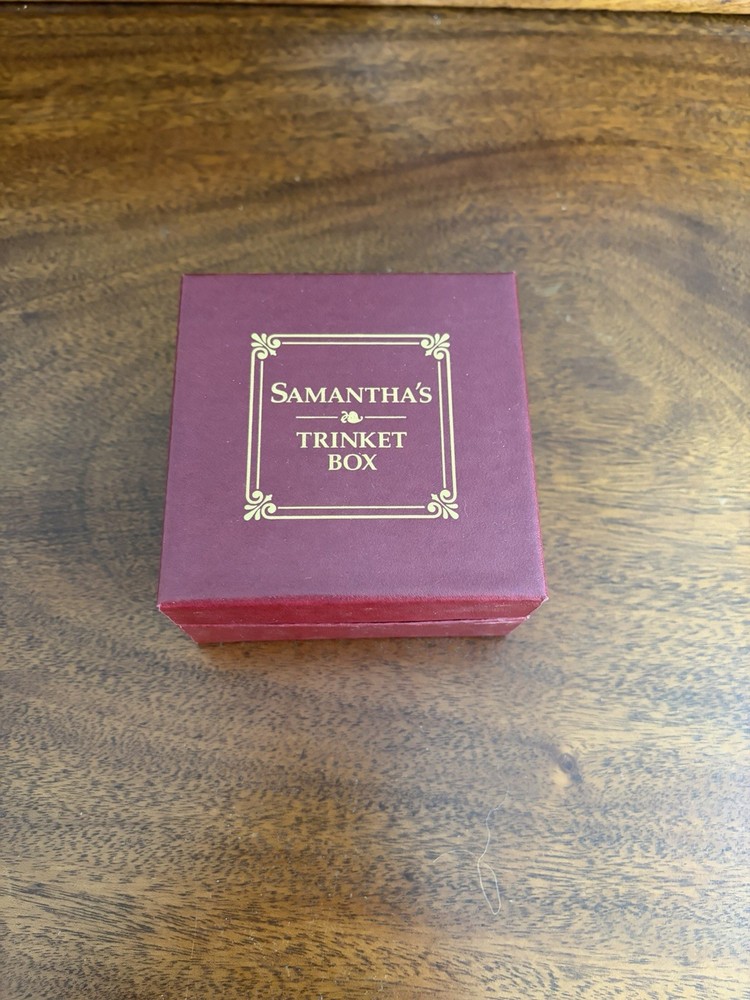 Pleasant Company American Girl Samantha Trinket Box