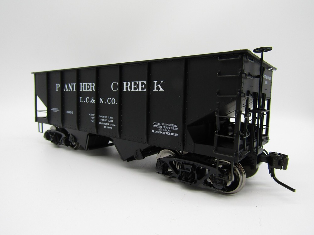 Atlas O 55 Ton Coal Hopper - Panther Creek 3001 2-Rail