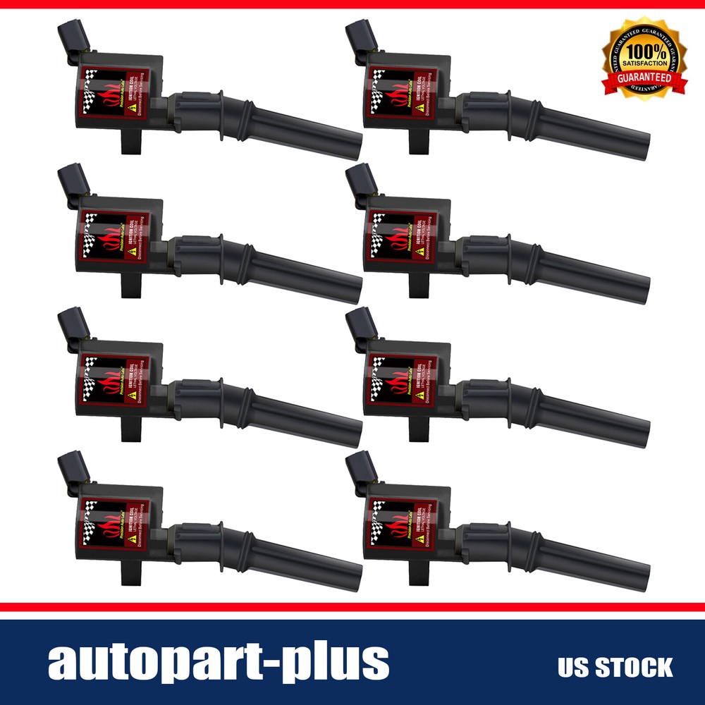 Set of 8 Ignition Coils Pack DG508 FD503 For Ford 4.6L 5.4L 6.8L V8 V10