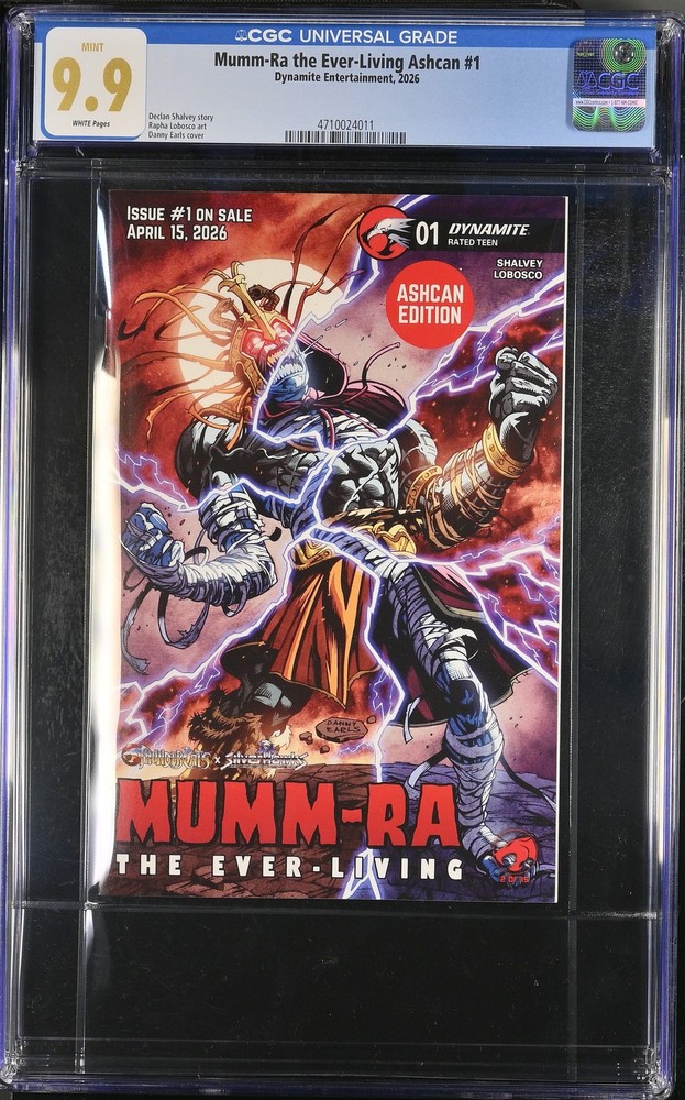 Mumm-Ra the Ever-Living Ashcan 1 CGC 9.9