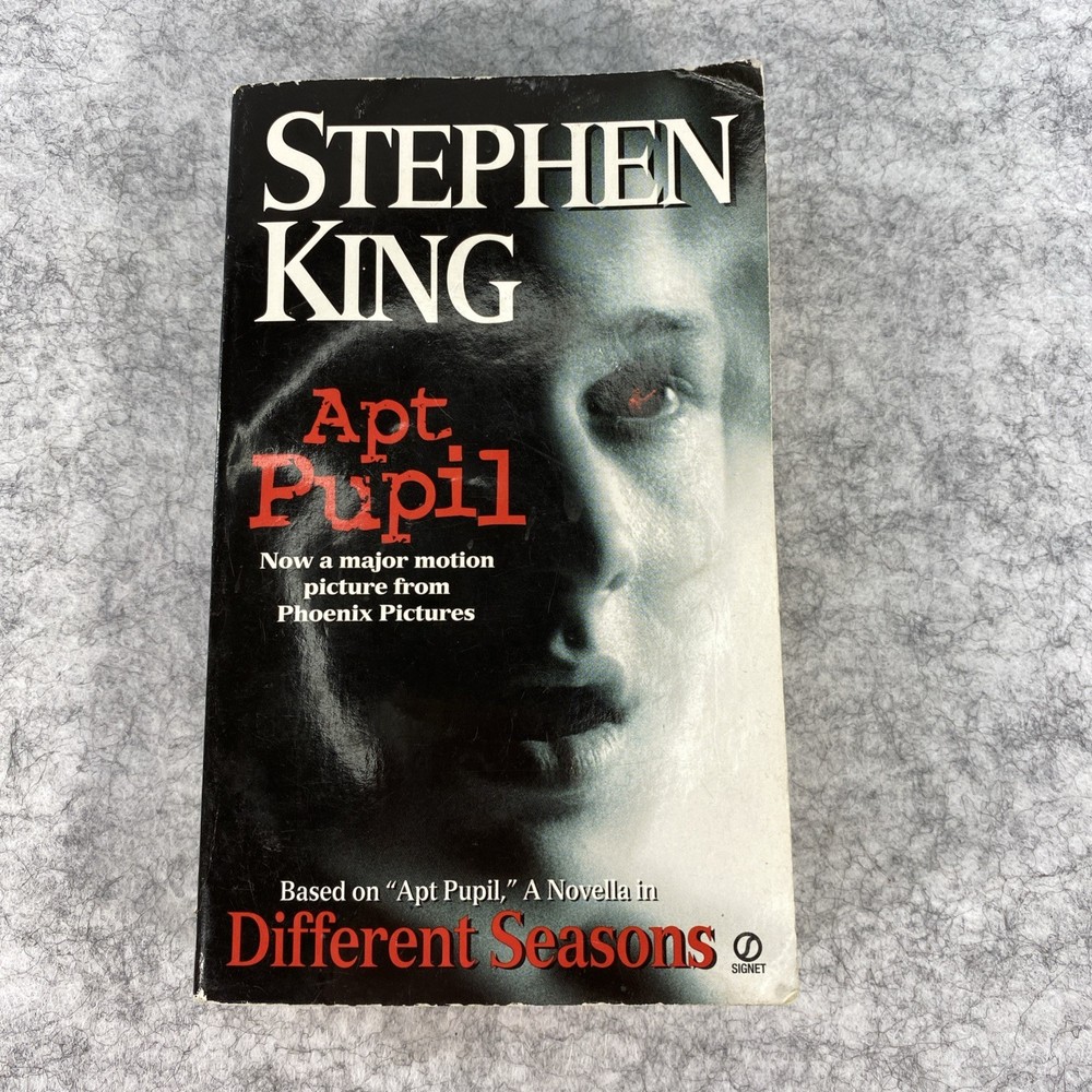 Apt Pupil by Stephen King [1998 1st Printing Movie Tie In Paperback Edition]