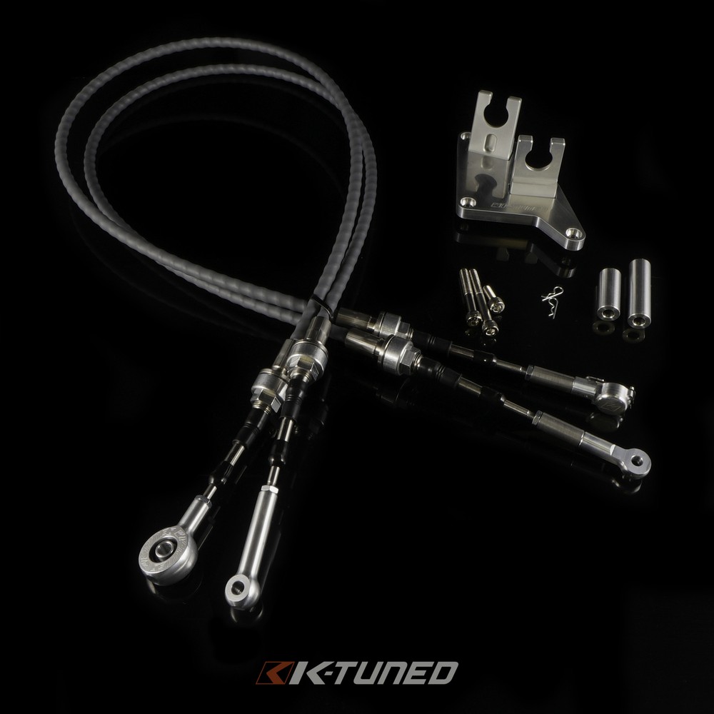 K-Tuned Race-Spec Shifter Cables for Honda B-Series AWD CRV Transmission