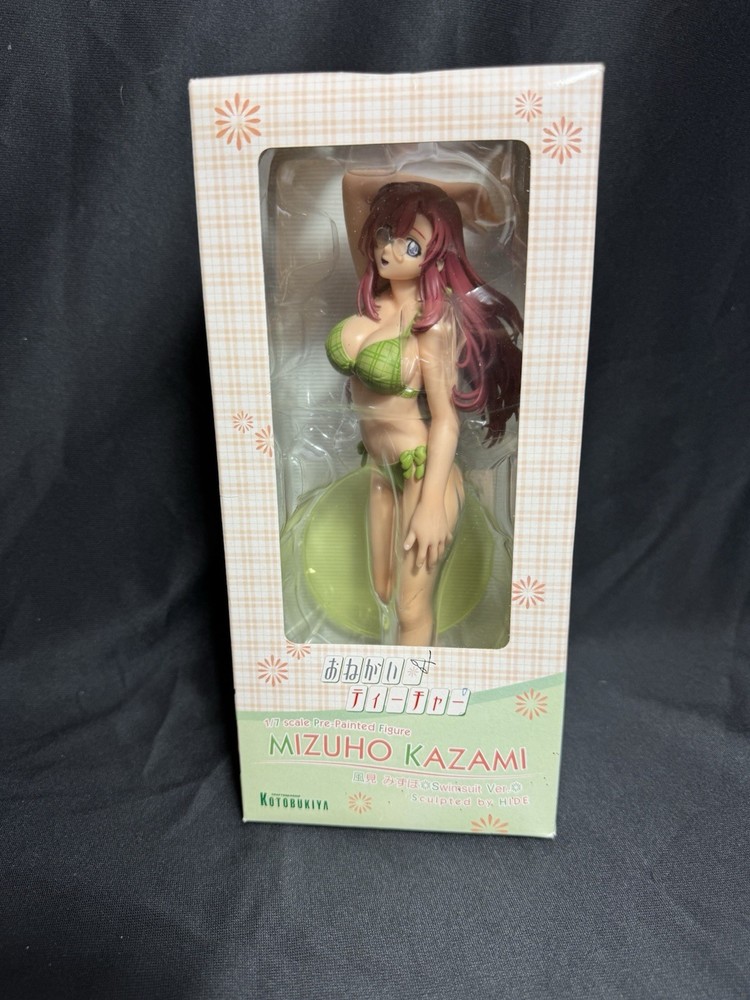 NIB Mizuho Kazami 1/7 Scale Pre-Painted Onegai Teacher Swimsuit Figure