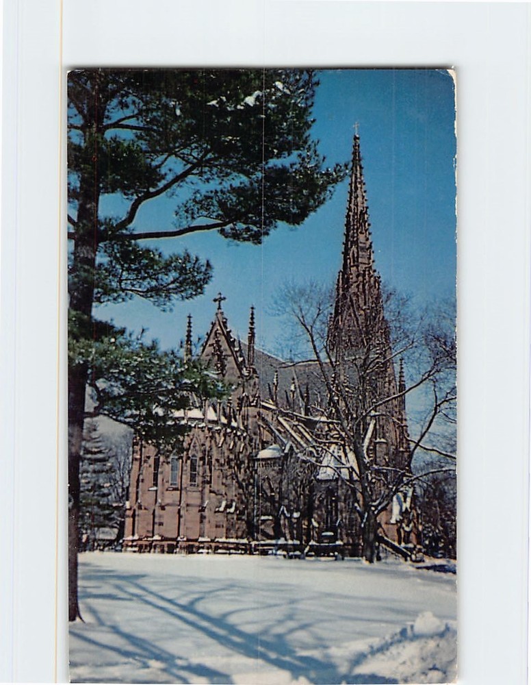 Postcard Cathedral Of The Incarnation Garden City USA