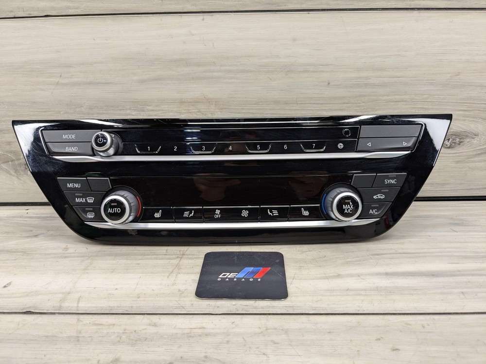 OEM BMW G01 G02 F97 X3 AC Switch Heater Climate Control Panel Radio Media Button