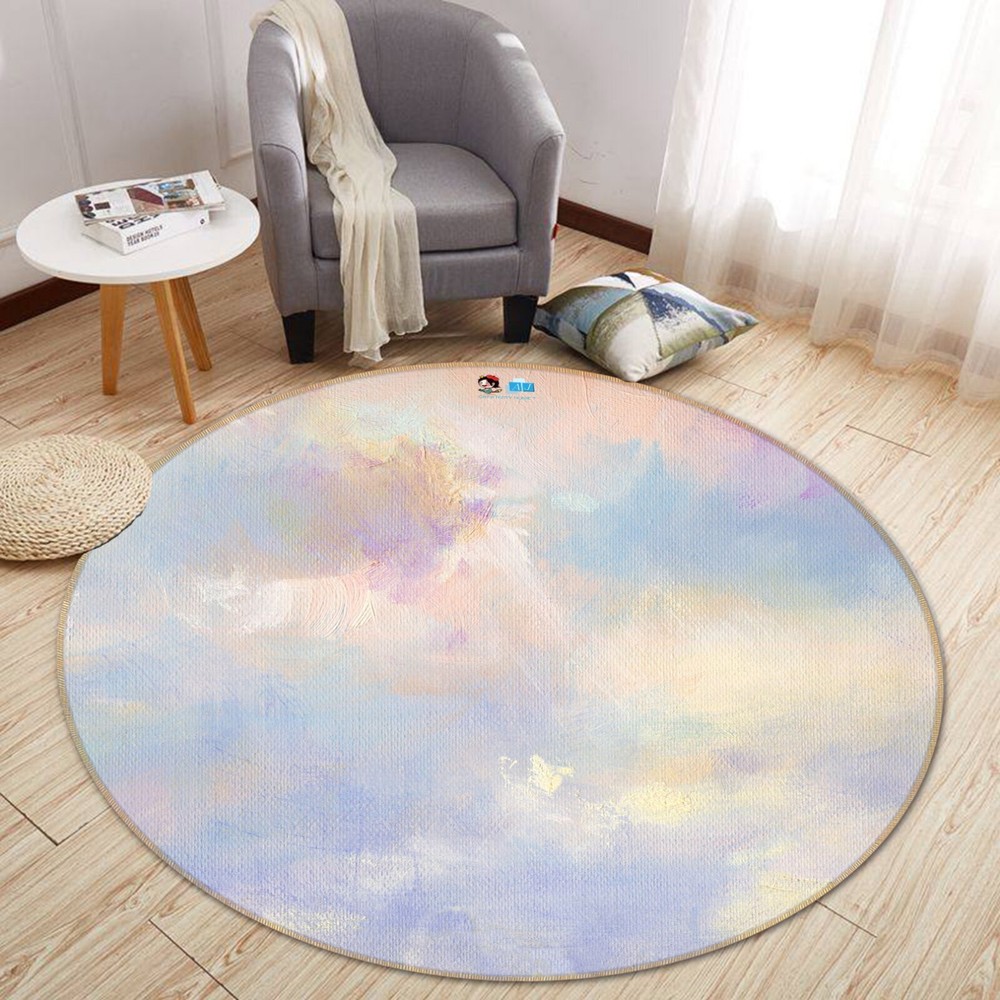 3D Colorful Clouds NBC381 Game Rug Mat Elegant Photo Carpet Mat Fay 2023
