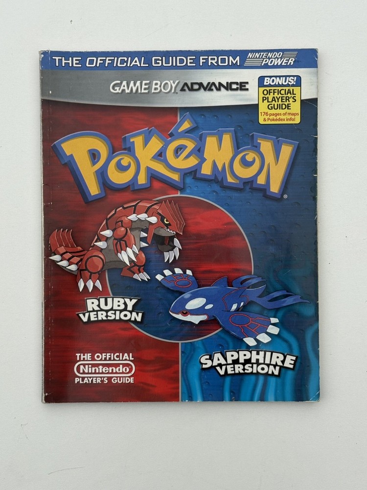 Nintendo Power Pokemon Ruby + Sapphire Version Player's Guide - Game Boy Advance