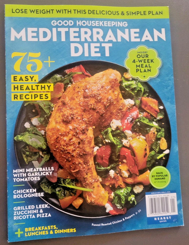 Mediterranean Diet by Good Housekeeping - 75+ Easy-Healthy Recipes - Lose Weight