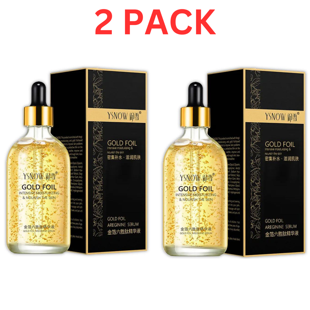 2PACK 100ml Gold Face Serum wth hyaluronic acid and Botanical Extract Anti-Aging