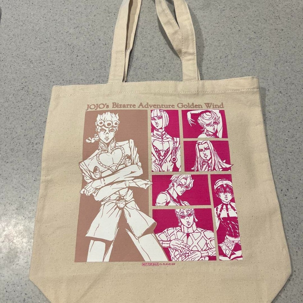 Japan Anime JOJO'S BIZARRE ADVENTURE tote bag Convenient items limited edition