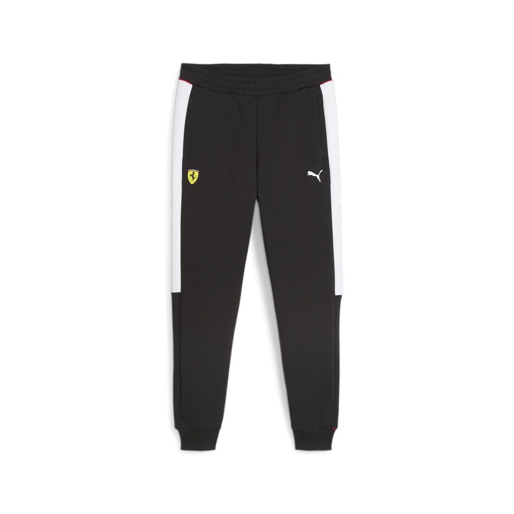 PUMA Scuderia Ferrari Race Mt7 Pants Mens Black Casual Athletic Bottoms 62380901
