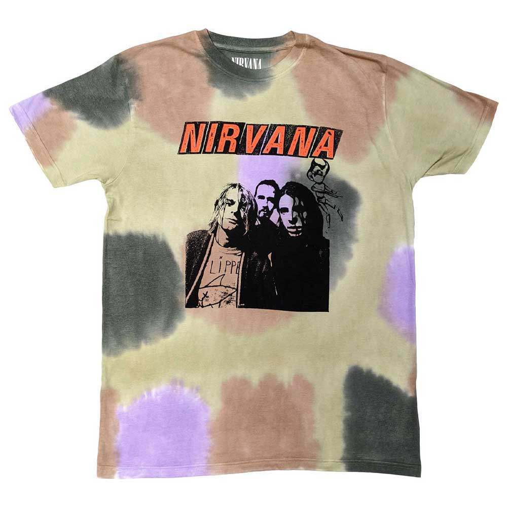 Nirvana Flipper Band Logo Official Dip Dye Unisex T-Shirt