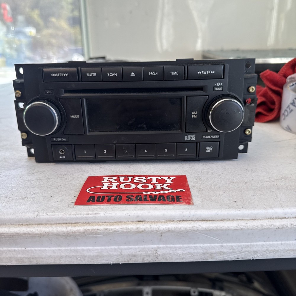 05 06 07 08 09 Chrysler Dodge Jeep Radio Single CD Player OEM P05064173AI
