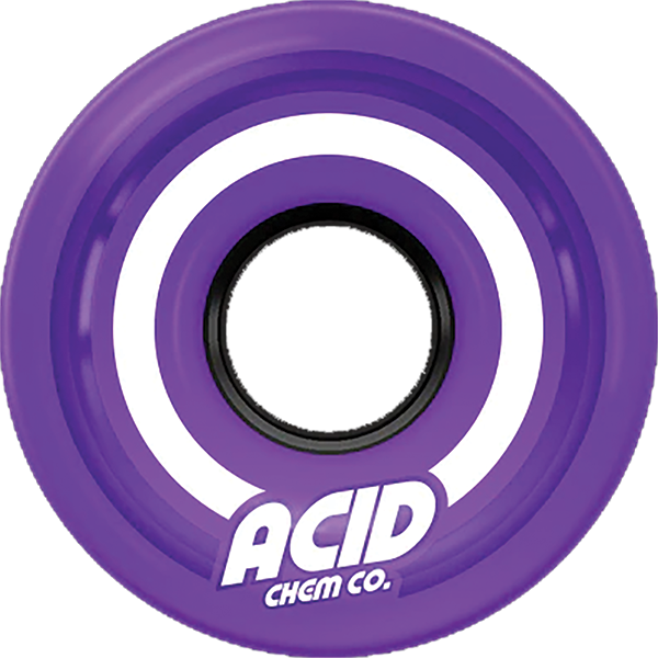 ACID Chemical Pods 53mm Purple Conical 86a Wheels Set-image