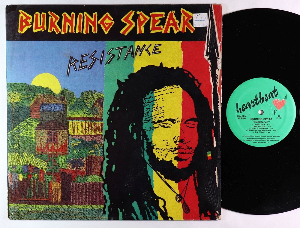 Burning Spear - Resistance LP - Heartbeat VG+ Shrink